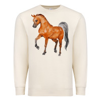 Sandshell horse Premium Sweatshirt - FaDigitalArtStudio