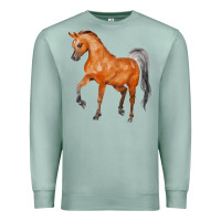 Seafoam horse Premium Sweatshirt - FaDigitalArtStudio