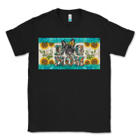 Black dog mom french  bulldog license plate template Classic Tee - BarkalooDesign