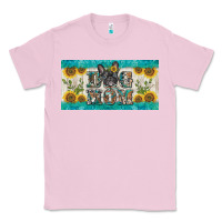 Bubblegum Pink dog mom french  bulldog license plate template Classic Tee - BarkalooDesign