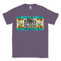 Lavender dog mom french  bulldog license plate template Classic Tee - BarkalooDesign