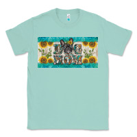 Seafoam dog mom french  bulldog license plate template Classic Tee - BarkalooDesign