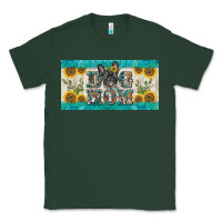 Sports Green dog mom french  bulldog license plate template Classic Tee - BarkalooDesign