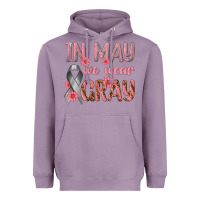 Lavender In May We Wear Gray Heavyweight Hoodie - texasbilliewilder