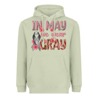 Matcha In May We Wear Gray Heavyweight Hoodie - texasbilliewilder