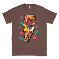 Chestnut cowgirl with lightning bolt Classic Tee - texasbilliewilder