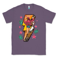 Lavender cowgirl with lightning bolt Classic Tee - texasbilliewilder