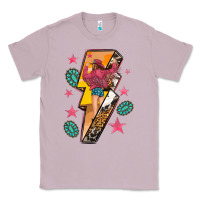 Lilac cowgirl with lightning bolt Classic Tee - texasbilliewilder