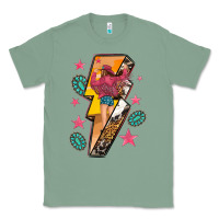 Sage cowgirl with lightning bolt Classic Tee - texasbilliewilder