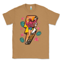 Toasted Coconut cowgirl with lightning bolt Classic Tee - texasbilliewilder