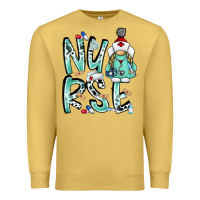 Antique Gold nurse Premium Sweatshirt - RacoonDesign