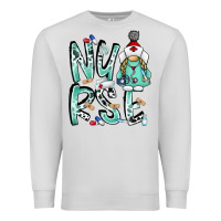 Dove Grey nurse Premium Sweatshirt - RacoonDesign