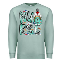 Seafoam nurse Premium Sweatshirt - RacoonDesign