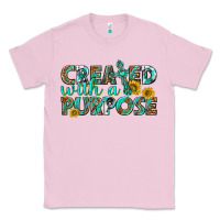 Bubblegum Pink created with a purpose Classic Tee - texasbilliewilder