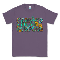Lavender created with a purpose Classic Tee - texasbilliewilder