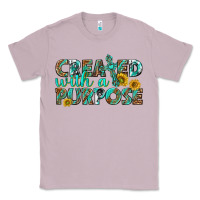 Lilac created with a purpose Classic Tee - texasbilliewilder