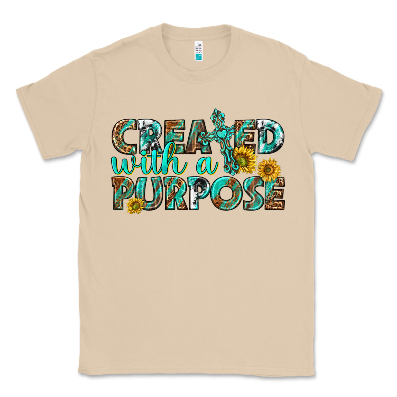 Created With A Purpose Classic Tee by texasbilliewilder | Teevron