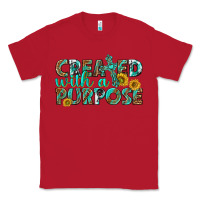 Red created with a purpose Classic Tee - texasbilliewilder