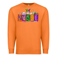 Carrot nurse mardi gras Premium Sweatshirt - RacoonDesign