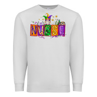 Dove Grey nurse mardi gras Premium Sweatshirt - RacoonDesign