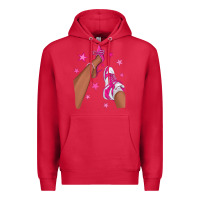 Cardinal afro sneakers and heels Premium Hoodie - NancyCooperArtShop