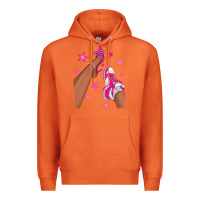 Carrot afro sneakers and heels Premium Hoodie - NancyCooperArtShop