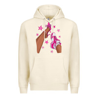 Tofu afro sneakers and heels Premium Hoodie - NancyCooperArtShop