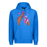 True Royal afro sneakers and heels Premium Hoodie - NancyCooperArtShop