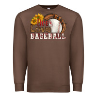 Chestnut live love baseball Premium Sweatshirt - HRA Design Shop