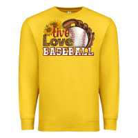 Lemon live love baseball Premium Sweatshirt - HRA Design Shop