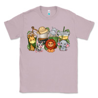 Lilac cute baby safari animals coffee cups Classic Tee - texasbilliewilder