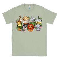 Matcha cute baby safari animals coffee cups Classic Tee - texasbilliewilder