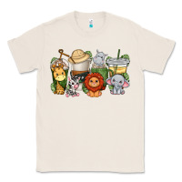 Natural cute baby safari animals coffee cups Classic Tee - texasbilliewilder