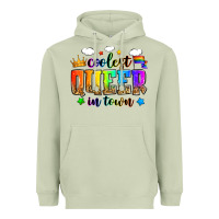 Coolest Queer In Town Heavyweight Hoodie | Teevron