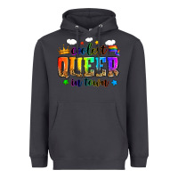 Smoke coolest queer in town Heavyweight Hoodie - Zillion Design Studio