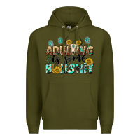 Army Green adulting is some bullshit Premium Hoodie - NancyCooperArtShop