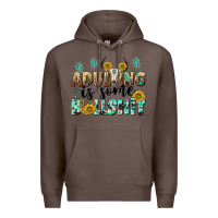 Coffee adulting is some bullshit Premium Hoodie - NancyCooperArtShop