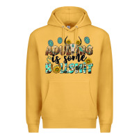 Mustard adulting is some bullshit Premium Hoodie - NancyCooperArtShop