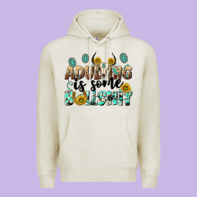 Adulting Is Some Bullshit Premium Hoodie Designed By Nancycooperartshop