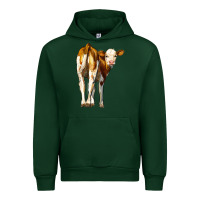 Forest Green simmental calf Urban Hoodie - LillyAllenDesigns