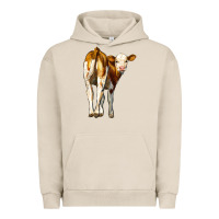 Pigment French Oak simmental calf Urban Hoodie - LillyAllenDesigns