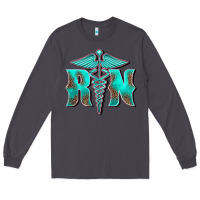 Smoke registered medical symbol nurse Long Sleeve Tee - BarkalooDesign