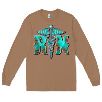 Toasted Coconut registered medical symbol nurse Long Sleeve Tee - BarkalooDesign