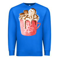 True Royal hotcocoa with snowman  fa element Premium Sweatshirt - FaDigitalArtStudio