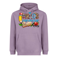 Lavender chaos coordinator Heavyweight Hoodie - Zillion Design Studio