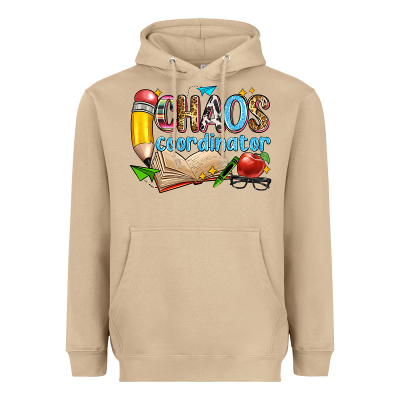 Chaos Coordinator Heavyweight Hoodie by Zillion Design Studio | Teevron