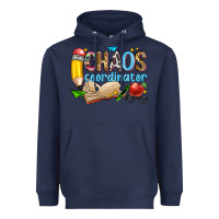 Navy chaos coordinator Heavyweight Hoodie - Zillion Design Studio
