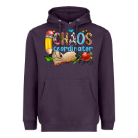 Plum chaos coordinator Heavyweight Hoodie - Zillion Design Studio