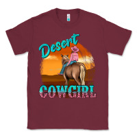 Burgundy desert cowgirl Classic Tee - texasbilliewilder
