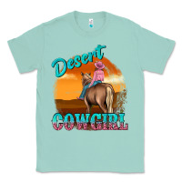 Seafoam desert cowgirl Classic Tee - texasbilliewilder